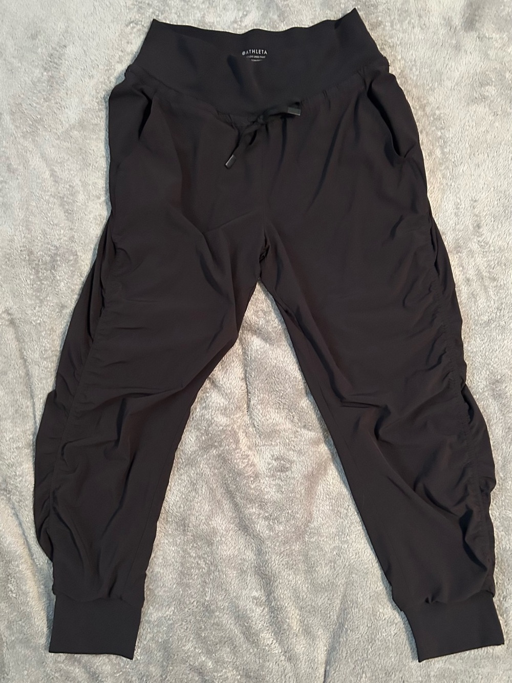 Athleta Ruched Joggers - Size 2P - Picture 2 of 5